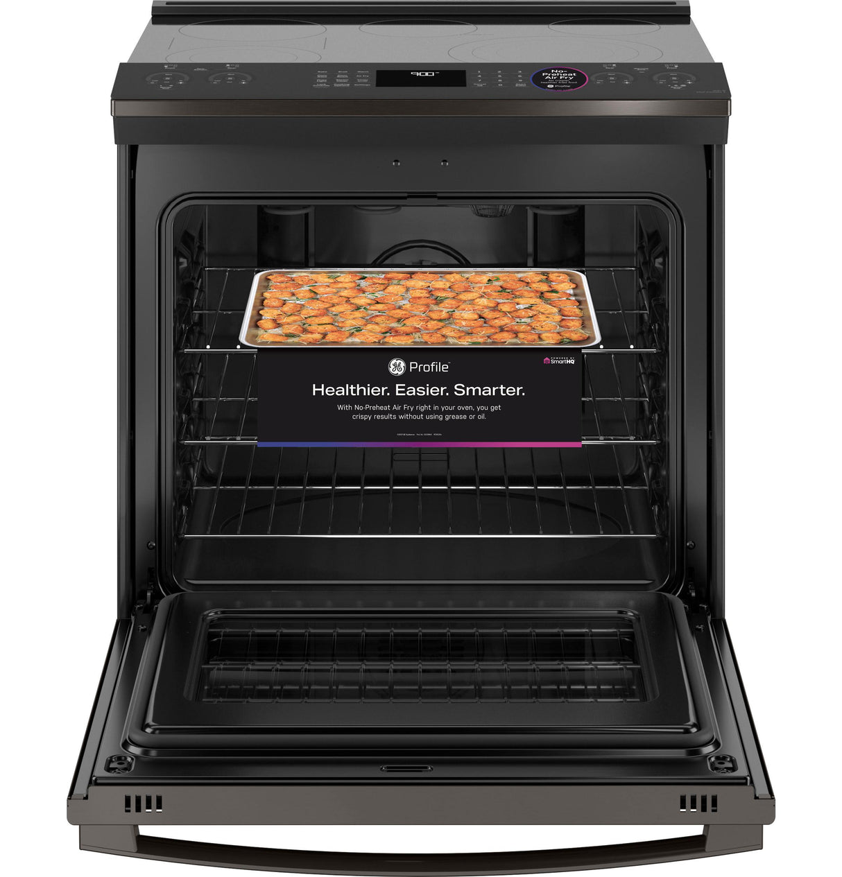 GE Profile™ 30" Smart Slide-In Electric Convection Range with No Preheat Air Fry