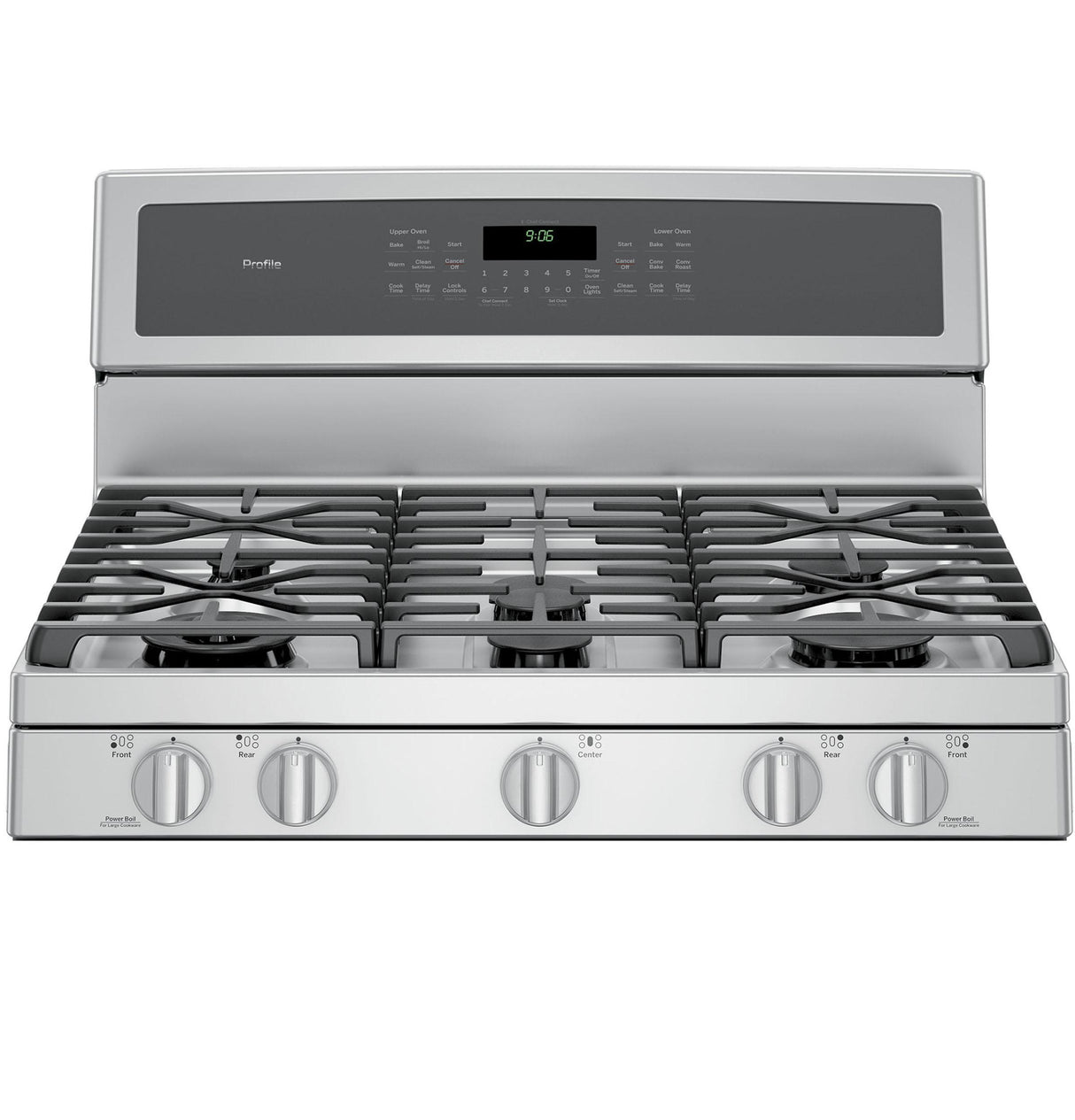 GE Profile™ Series 30" Free-Standing Gas Double Oven Convection Range