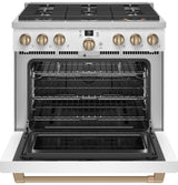 Café™ 36" Smart All-Gas Commercial-Style Range with 6 Burners (Natural Gas)