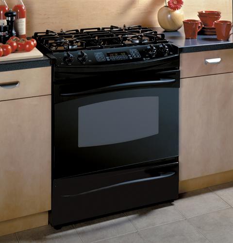 GE Profile 30" Dual Fuel Slide-In Range