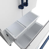 30 Inch French Door Counter Depth Refrigerator With Ice Maker - White/blue  Gordon Ramsay Series