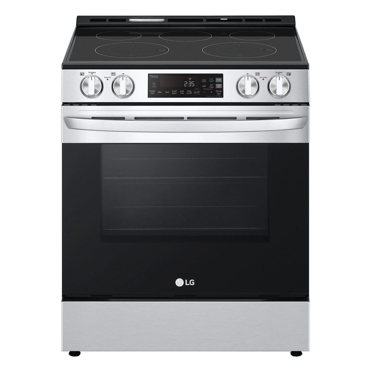 6.3 cu ft. Smart Wi-Fi Enabled Electric Slide-in Range with EasyClean®