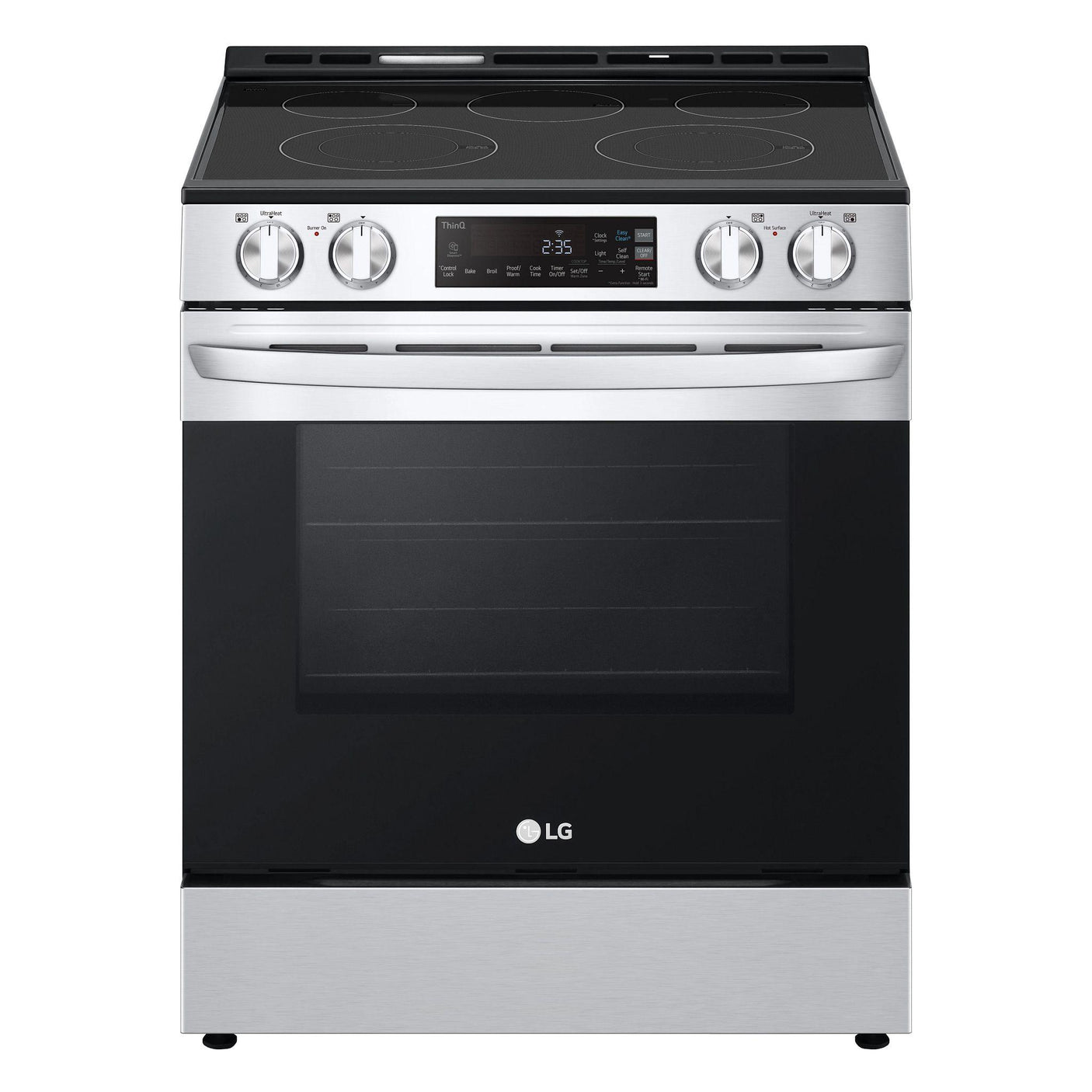 6.3 cu ft. Smart Wi-Fi Enabled Electric Slide-in Range with EasyClean®