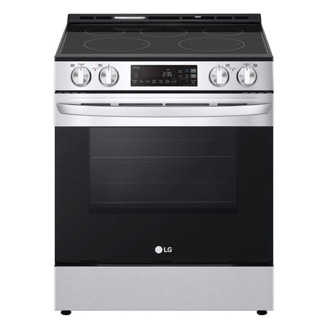 6.3 cu ft. Smart Wi-Fi Enabled Electric Slide-in Range with EasyClean®