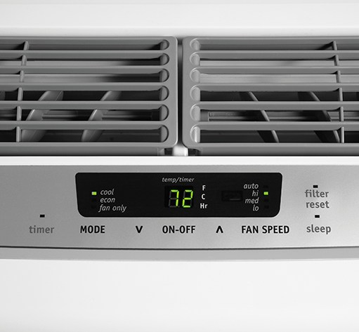 Frigidaire 6,000 BTU Window-Mounted Low-Profile Air Conditioner