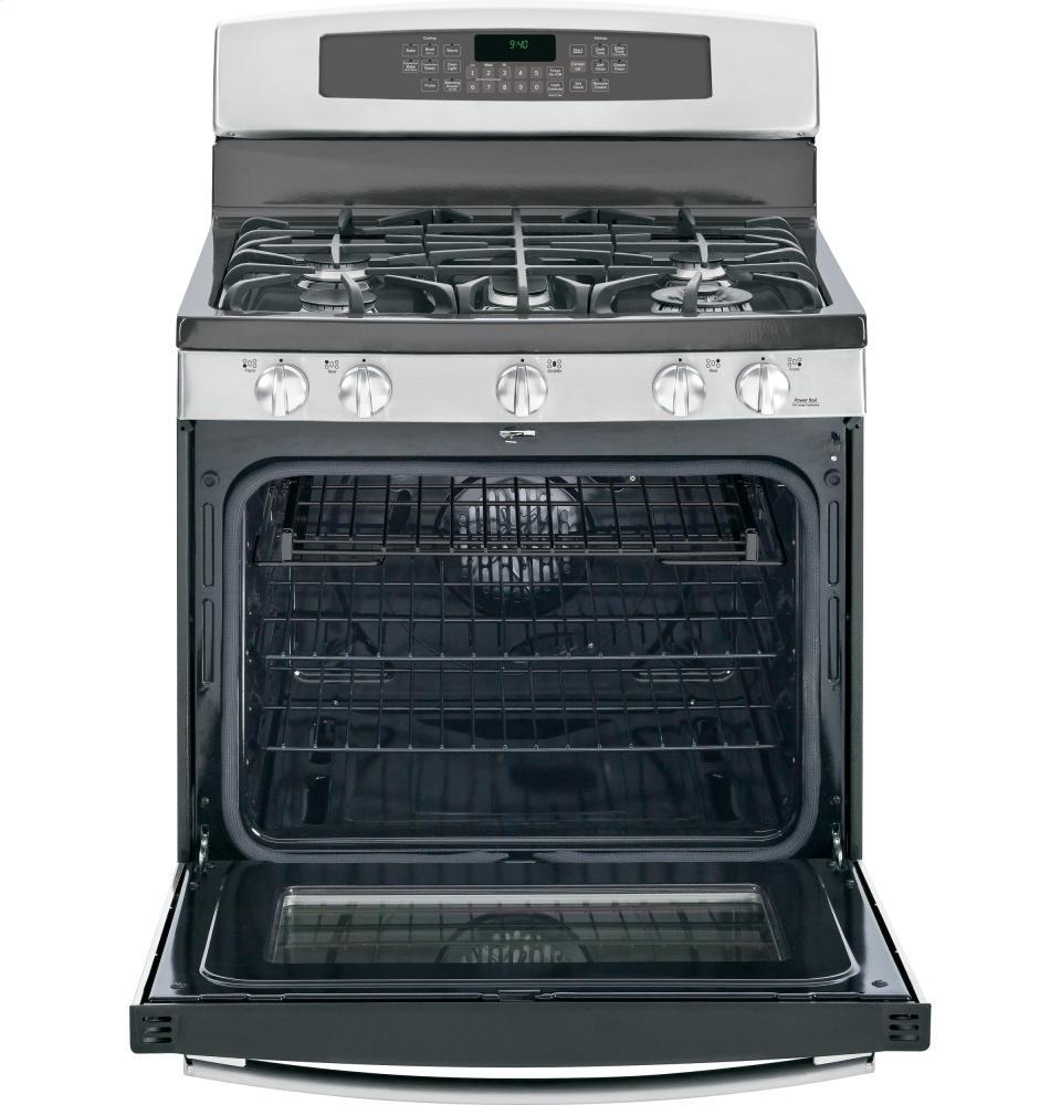GE Profile Series 30" Free-Standing Self Clean Gas Range with Warming Drawer