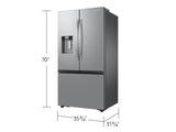 Bespoke AI 3-Door French Door Mega Capacity  External Water & Ice Dispenser  26 cu. ft.