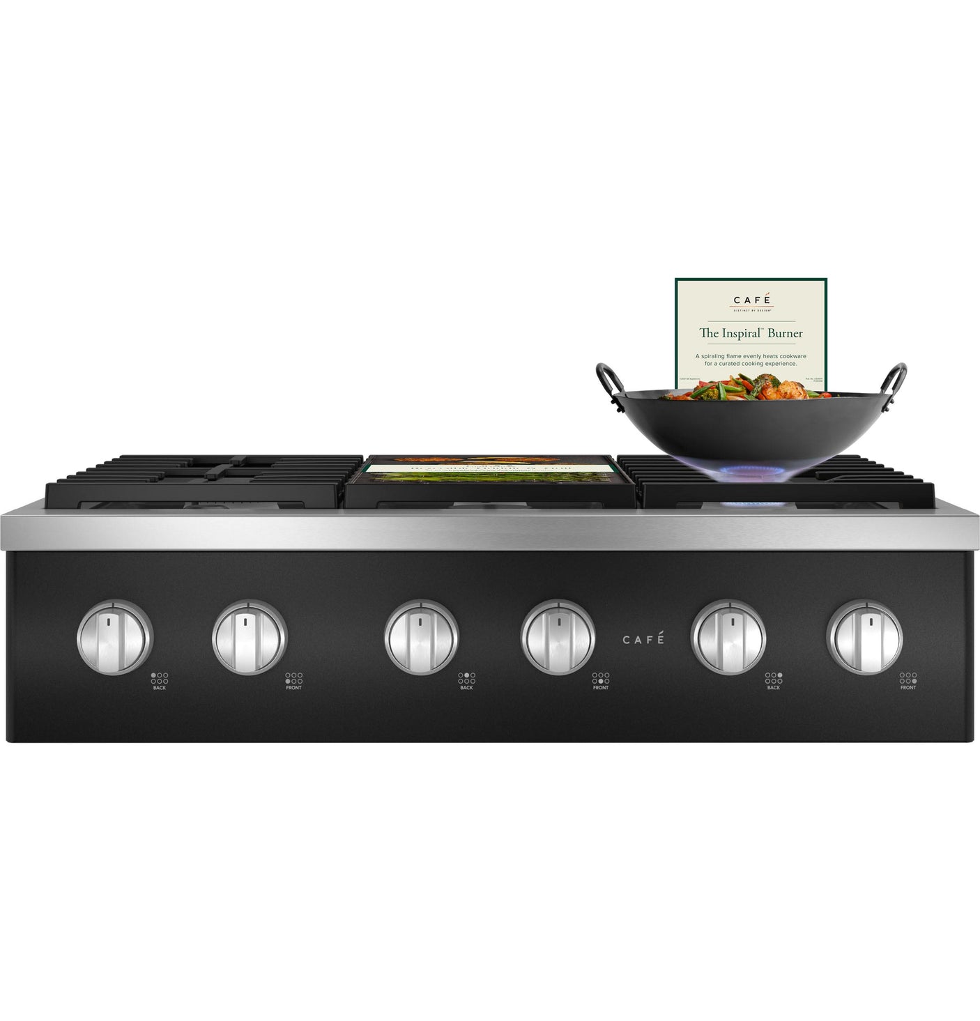 Café™ 36" Commercial-Style Gas Rangetop with 6 Burners (Natural Gas)