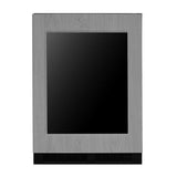 24-In Built-In Dual Zone Wine And Beverage Center with Door Style - Panel Ready Frame Glass, Door Swing - Right