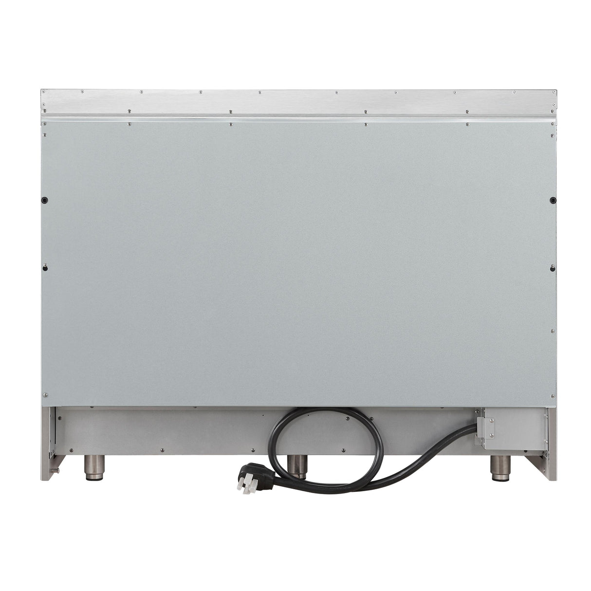 Forno Paolo 48 Inch Freestanding Electric Range, Stainless Steel, 6.7 cu.ft, True Convection Oven, Energy Efficient
