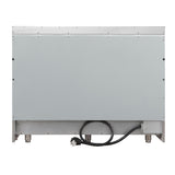 Forno Paolo 48 Inch Freestanding Electric Range, Stainless Steel, 6.7 cu.ft, True Convection Oven, Energy Efficient