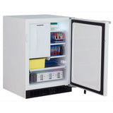 24-In General Purpose Automatic Defrost Refrigerator Freezer with Door Swing - Right
