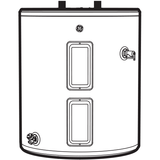 GE® 36 Gallon Top Port Lowboy Electric Water Heater