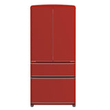 Forno Luigi 33-Inch French Door Refrigerator, 18 cu.ft, Red Finish, Handle-Free Design, ENERGY STAR Certified