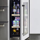 15" Beverage Center Panel Ready Glass RH
