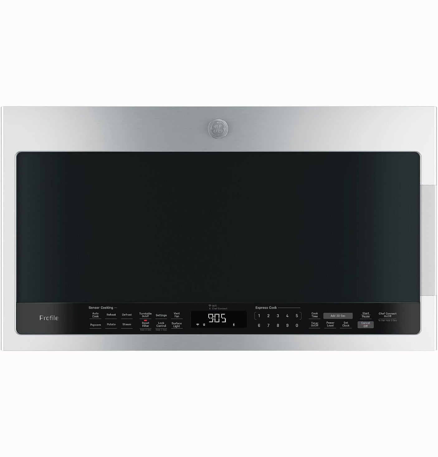 GE Profile™ 2.1 Cu. Ft. Over-the-Range Sensor Microwave Oven