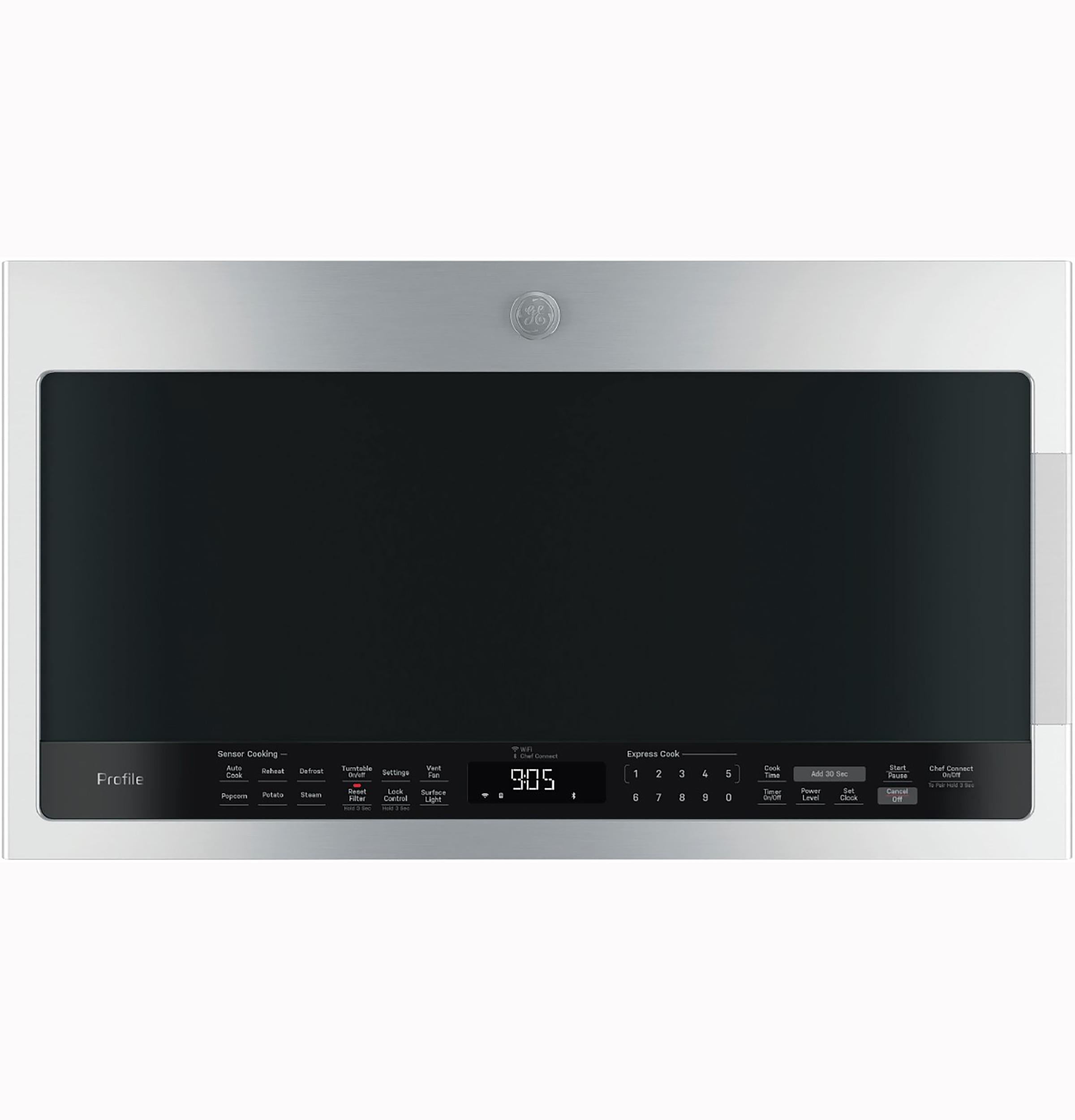 GE Profile™ 2.1 Cu. Ft. Over-the-Range Sensor Microwave Oven