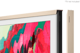 85 Inch The Frame Custom Bezel - Sand Gold Metal Magnetic Attachment  Easy Install  Premium Finish