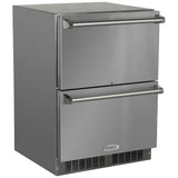 24-In Outdoor Built-In Refrigerated Drawers with Door Swing - Field Reversible