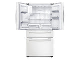 25 cu. ft. 4-Door French Door Refrigerator in White