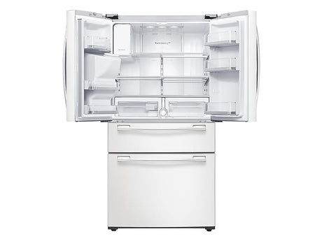 25 cu. ft. 4-Door French Door Refrigerator in White