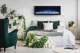 Entice 50 Wall Hanging Electric Fireplace
