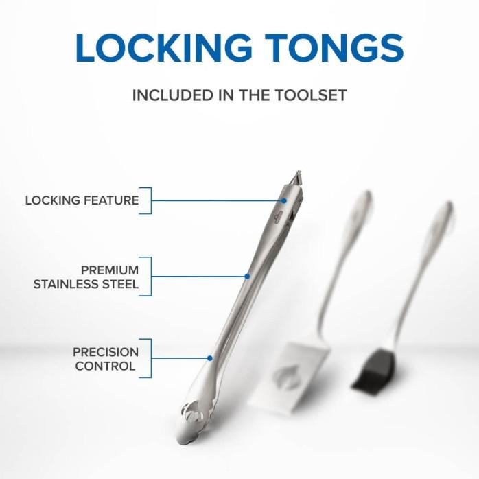 Stainless Steel 3 Piece Toolset