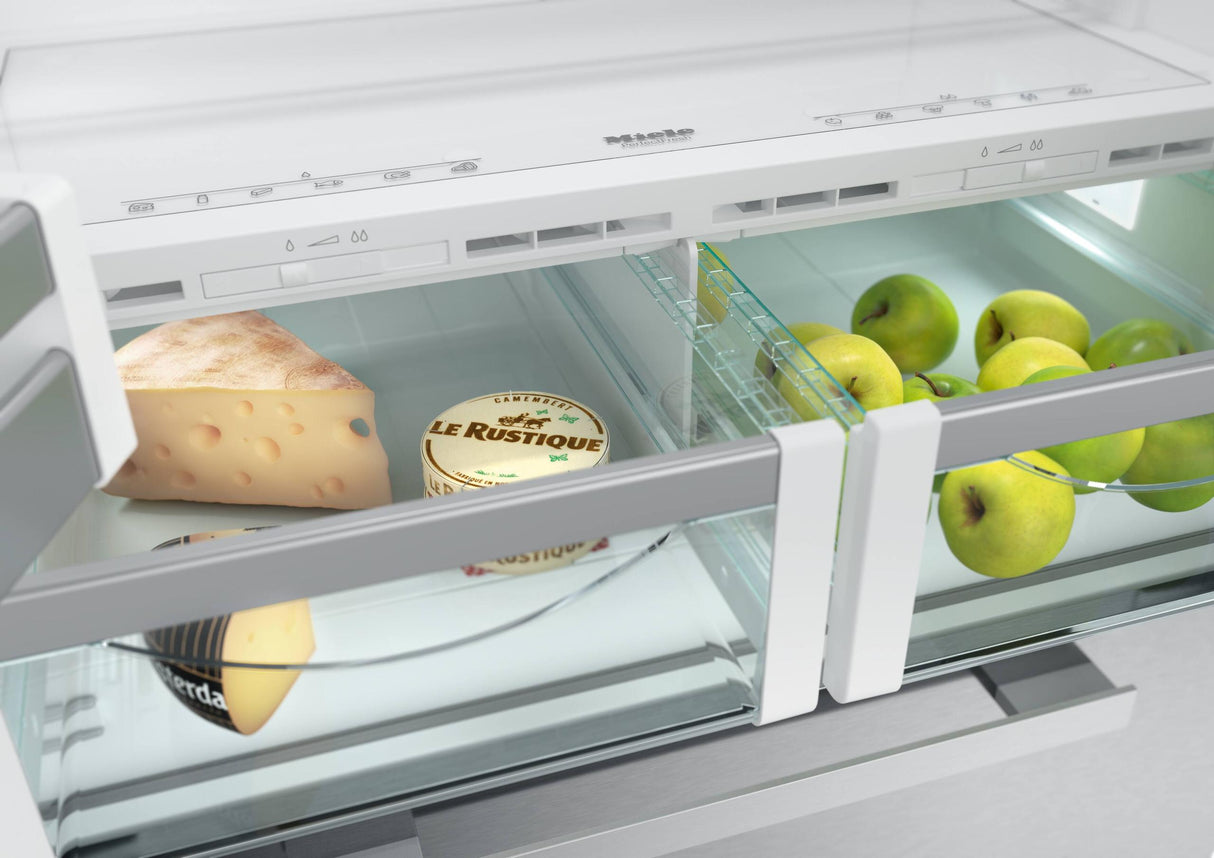 KFNF 9959 iDE - FrenchDoor Bottom-mount Units maximum convenience thanks to generous large capacity and ice maker.