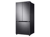 19.5 cu. ft. Smart 3-Door French Door Refrigerator in Black Stainless Steel