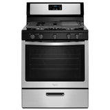 Whirlpool® 5.1 Cu. Ft. Freestanding 5-Burner Gas Stove