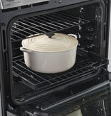 GE Cafe™ Series 30" Slide-In Front Control Dual-Fuel Range with Warming Drawer