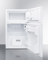 Compact Two-door Refrigerator-freezer With Single Combination Lock, Temperature Alarms and Hospital Grade Cord
