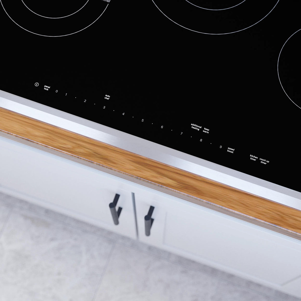 Benchmark™ Electric Cooktop 30 surface mount with frame