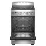 Avanti 24-Inch Freestanding Electric Range with Ceramic Glass Cooktop and Digital Timer, in Stainless Steel (CERU240P3S)