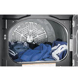 GE® ENERGY STAR® 7.4 cu. ft. Capacity Smart aluminized alloy drum Gas Dryer with HE Sensor Dry