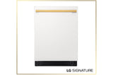 LG SIGNATURE FlushFit™ 24 Inch 39 dBA Dishwasher with 1-Hour Wash & Dry, QuadWash® Pro, and Dynamic Heat Dry™ with AutoVent™ Dry