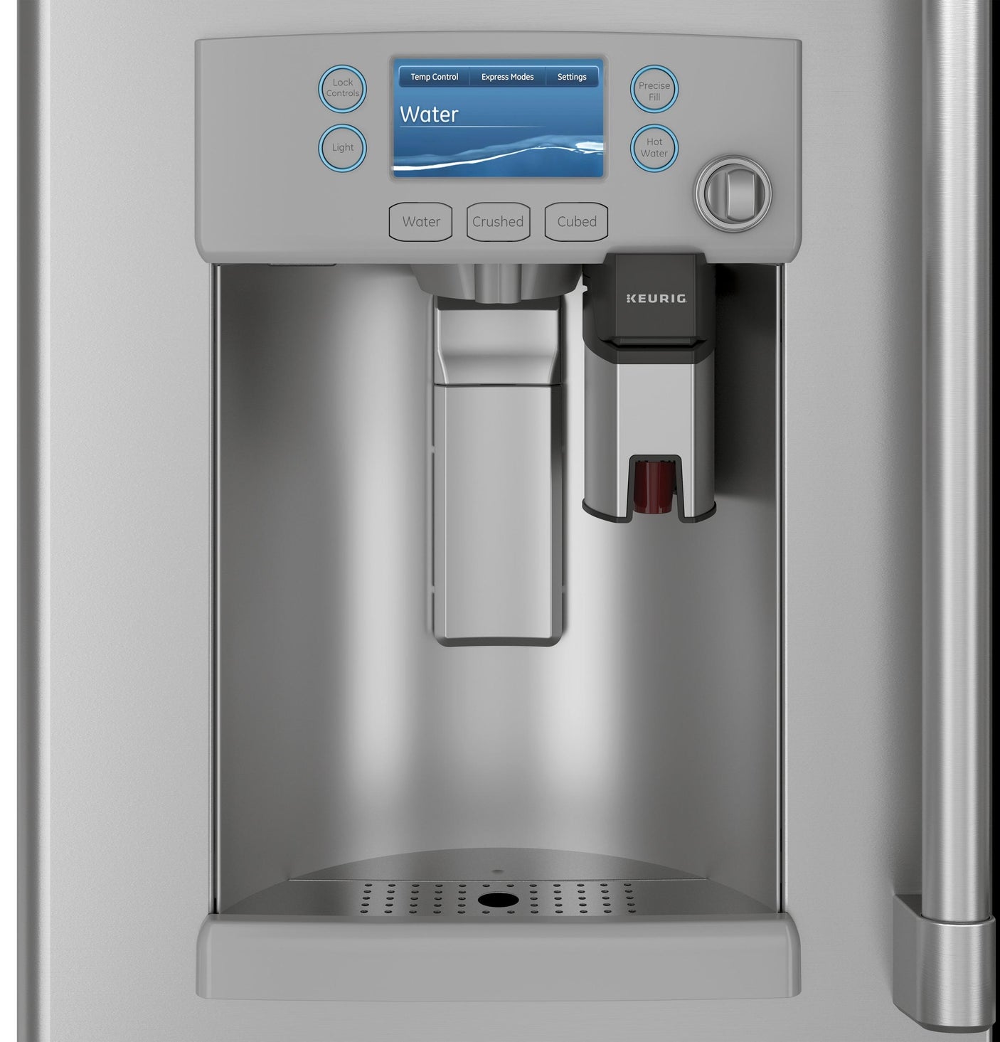 Café™ ENERGY STAR® 27.7 Cu. Ft. Smart French-Door Refrigerator with Keurig® K-Cup® Brewing System