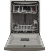 GE® ENERGY STAR® Front Control with Plastic Interior Dishwasher with Sanitize Cycle & Dry Boost