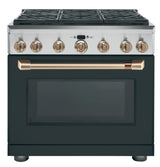 Café™ 36" Brushed Bronze Handle & Knob Set for Pro Range and Rangetop