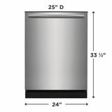 24" Ultra Quiet 42 dBA Dishwasher