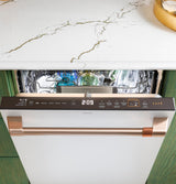 Café™ CustomFit ENERGY STAR Stainless Interior Smart Dishwasher with Ultra Wash Top Rack and Dual Convection Ultra Dry, LED Lights, 39 dBA
