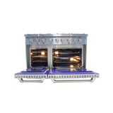48 Inch Professional Dual Fuel Range In Stainless Steel