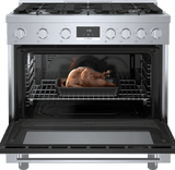 800 Series Gas Freestanding Range 36" Stainless Steel