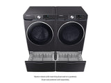 4.5 cu. ft. Smart Front Load Washer with Super Speed in Black Stainless Steel