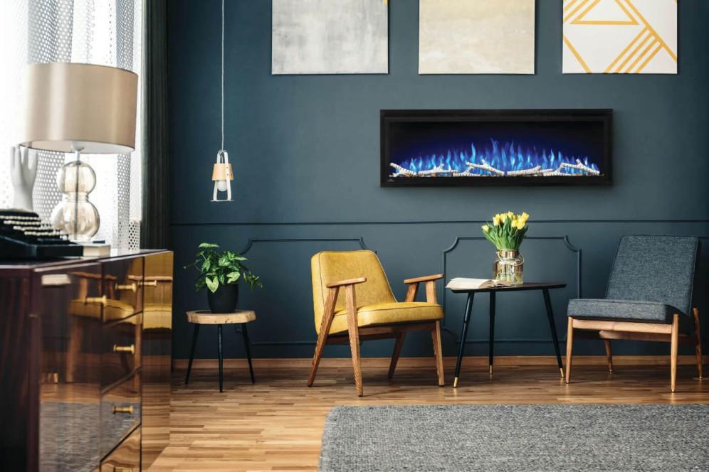 Entice 50 Wall Hanging Electric Fireplace