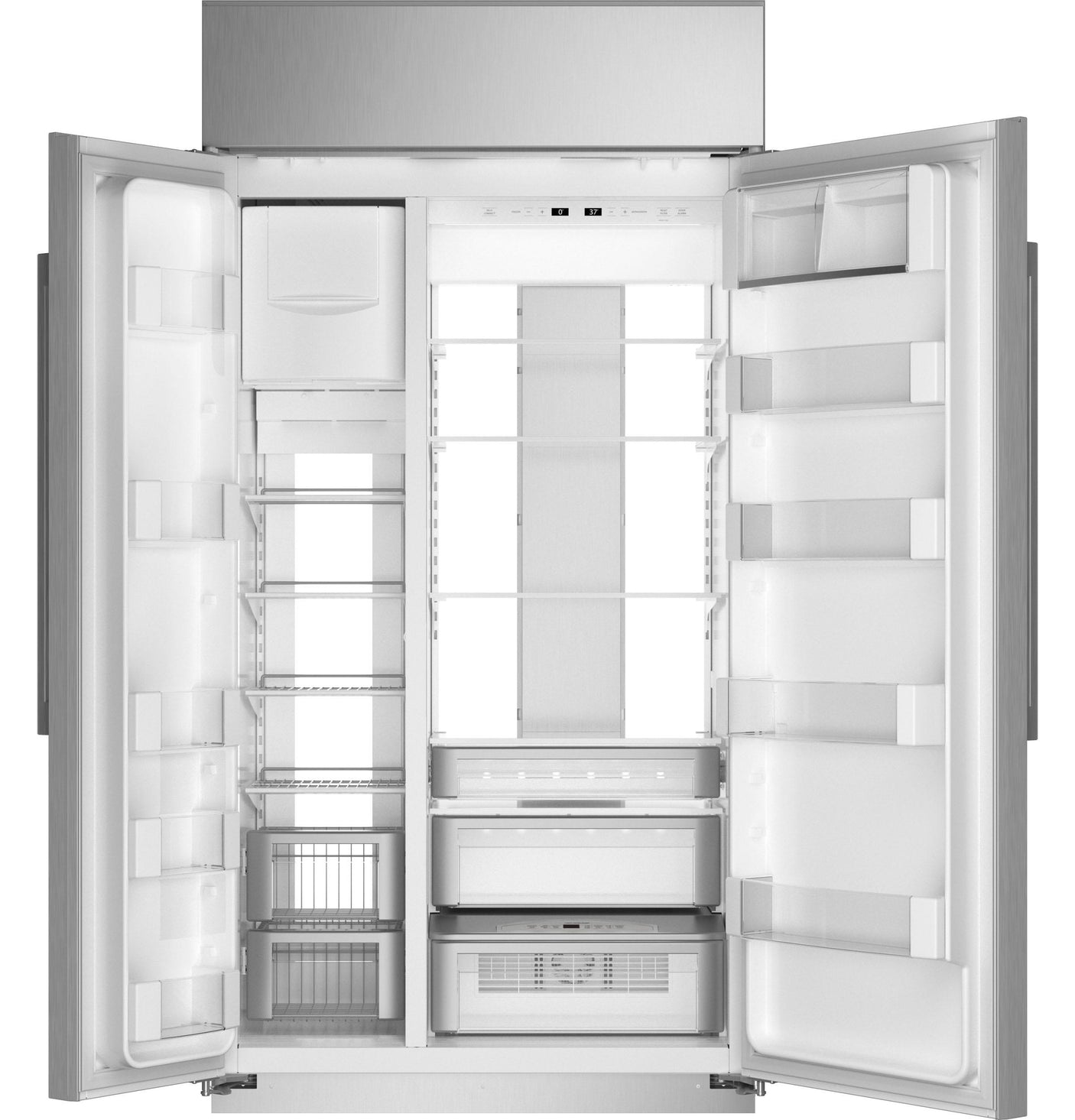Monogram 42" Built-In Side-by-Side Refrigerator