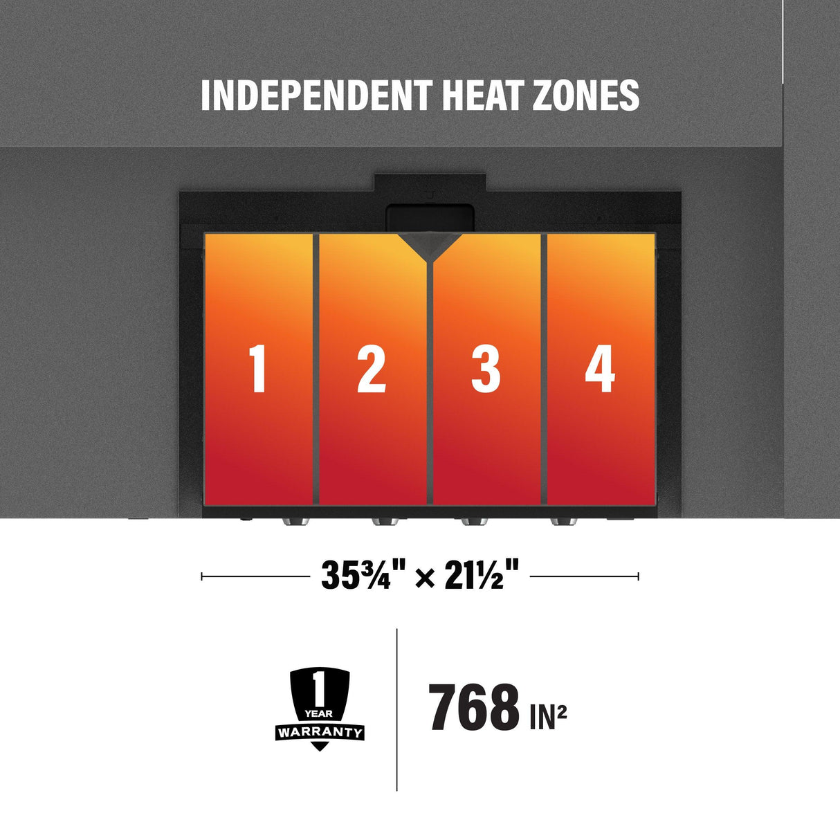 5 Person Chef's Table with 36" Drop-in Griddle