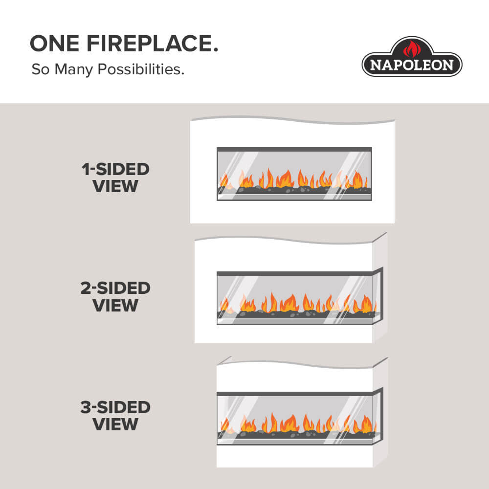 Astound? 74 FlexMount Electric Fireplace