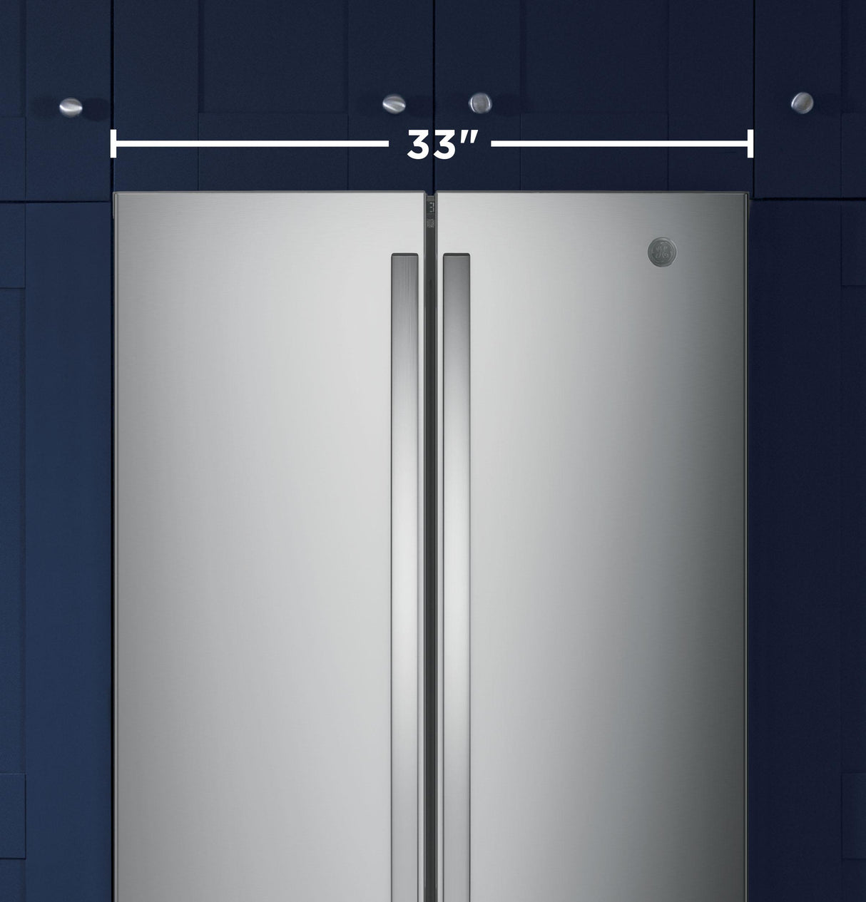 GE® ENERGY STAR® 18.6 Cu. Ft. Counter-Depth French-Door Refrigerator