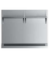 36" Range Backguard for combustible situation